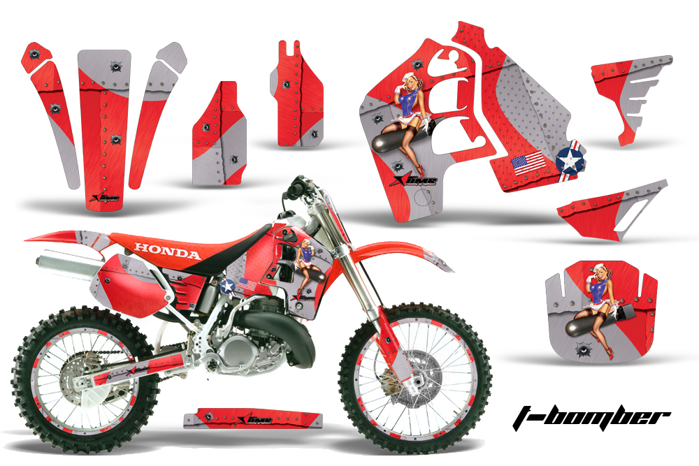 Honda CR500 Graphics Kit TB R NPs